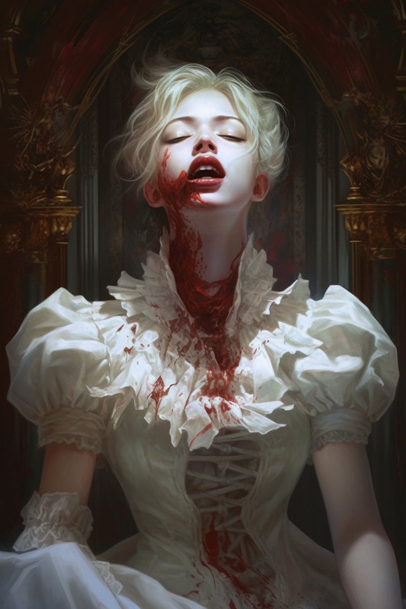 Tishar_ART's tweet photo. #AiLust Weekly Challenge, Bite Me  
Day 3: Blood Lust
#aiartcommunity #midjourney #AIArtwork #AIArt #AIArtworks https://t.co/FitrPvUvli