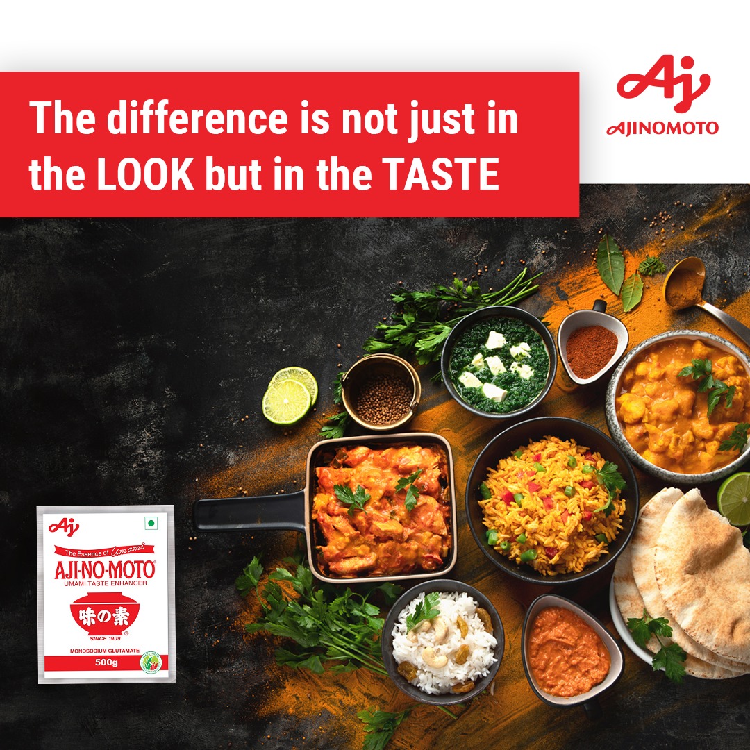 AJINOMOTO INDIA on Twitter "MSG is a flavor enhancer which has been
