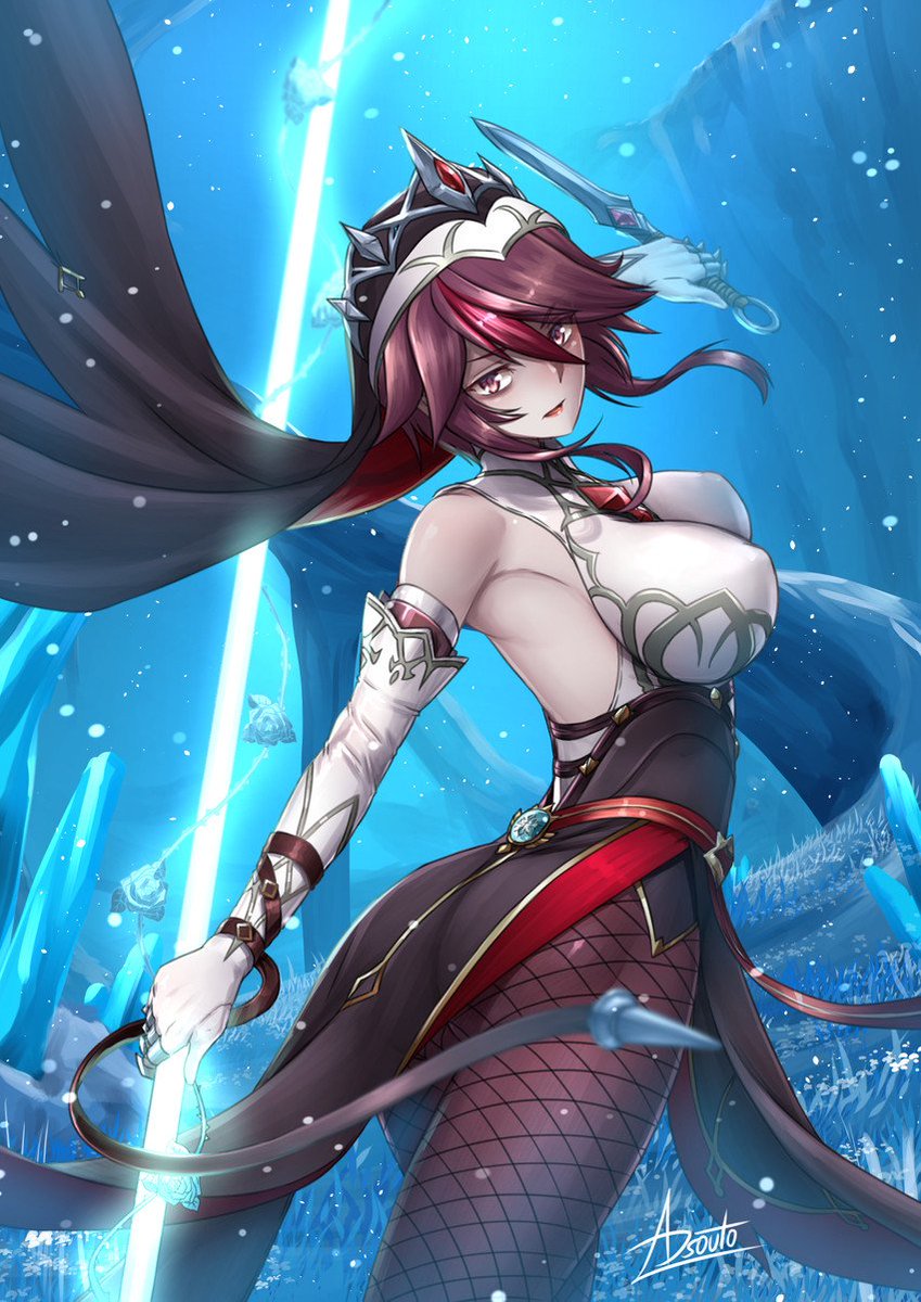 ArtDaEl20's tweet photo. Rosaria from genshin impact🌡️🥵😍
Artist: Vallact
Yeklsa
Adsouto
#genshinimpact #rosaria #hot #fanart #waifu https://t.co/QxhCD6XcBO