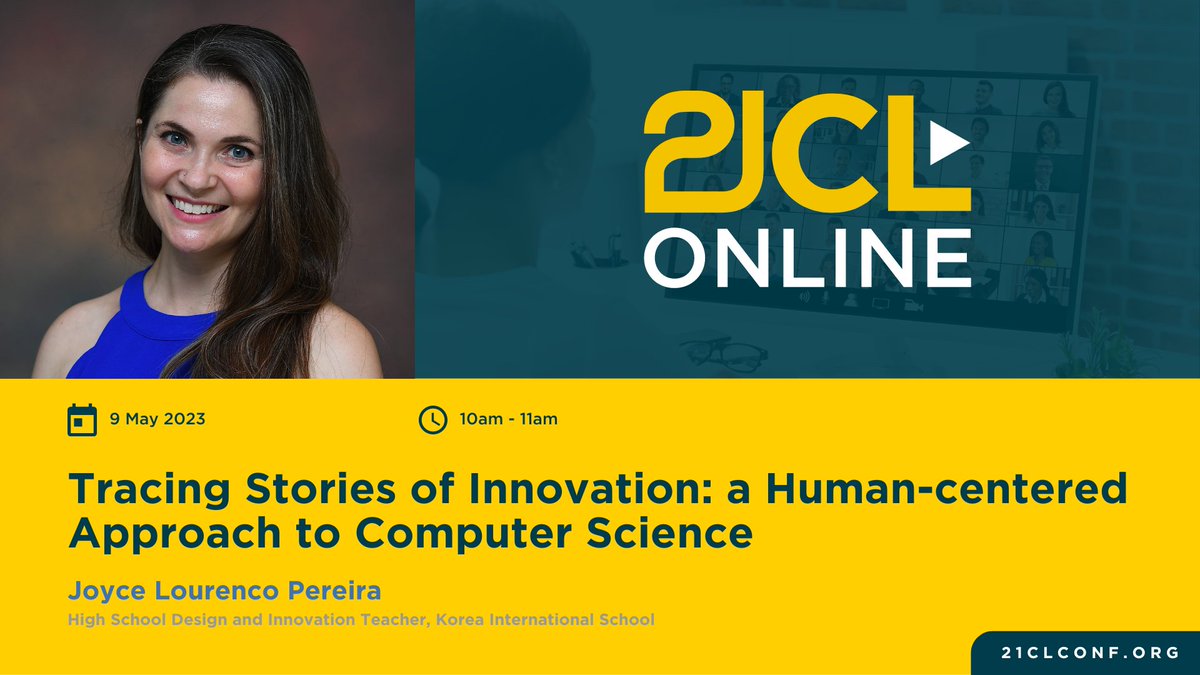 joyceclp's tweet photo. 🤩 😵‍💫 😱 What are your top three emotions associated with emerging technology? 

👉 https://t.co/HeyzH7FoXf

Join me online @21cli as I share how tracing stories of innovation can help de-escalate fear and anxiety that accompany the ever-changing world of tech. https://t.co/JulCtZJkg0