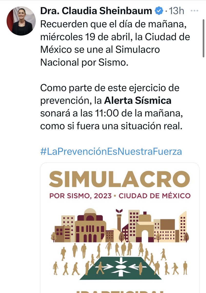 alenizayaa's tweet photo. Se adelantó el #Sismo y no sonaron las alarmas https://t.co/bzp8UcEZoZ