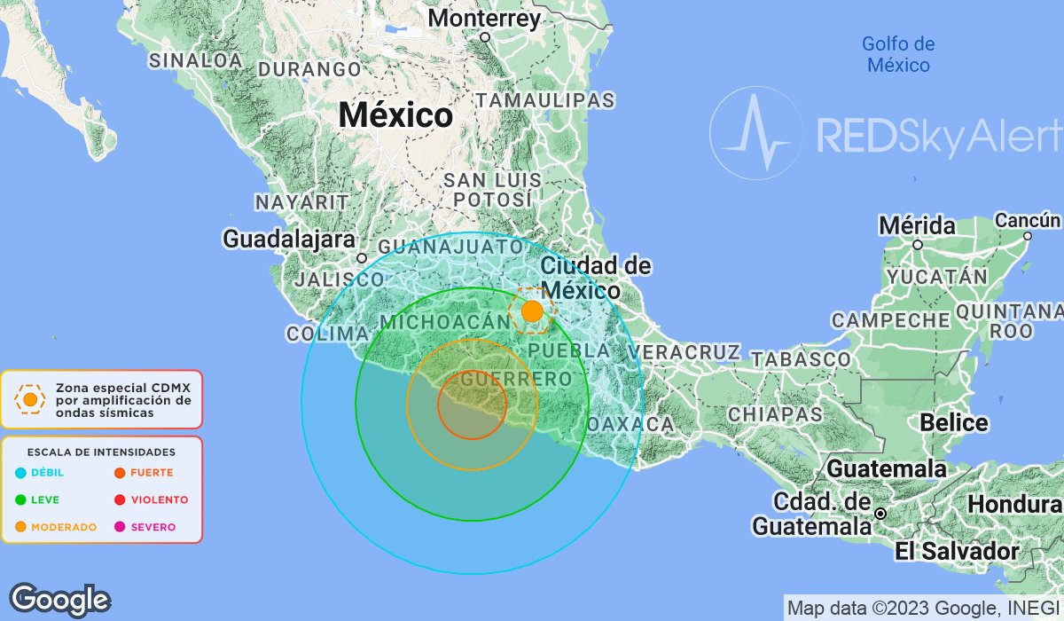#SismoAlertado a las 22:55 h por <a href="/REDSkyAlert/">REDSkyAlert</a> con intensidad “FUERTE” en Técpan de Galeana, Gro.

Al  estar  dentro de los *radios de alertamiento recibes la alerta sísmica.

*En CDMX se amplifican las ondas sísmicas por lo que se considera zona especial.    

#LaAlertaConfiable