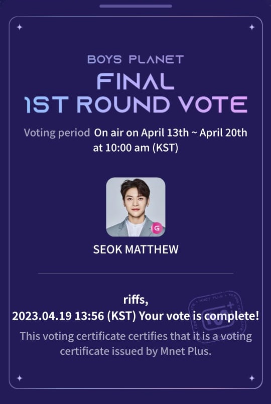 meowmeowtthew's tweet image. I got 2 more voting

#Matthew1Pick