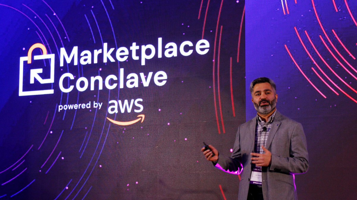 mpconclave's tweet photo. We kickoff Marketplace Conclave 2023 in Bengaluru at the Ritz - Carlton with an Opening Keynote by Ish Thukral - Head, ISV Co-Sell India and SAARC, AWS.  

#marketplaceconclave2023 #awsmarketplace #mpconclave https://t.co/MMavngRuEm
