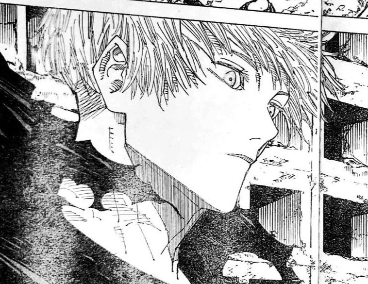 haogintoki's tweet photo. #JJK221 
VOLVIÓ Y MÁS HERMOSO QUE NUNCA ONLY GOJO https://t.co/N3f9aS9apO