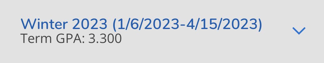 A good end to the semester ✍🏾