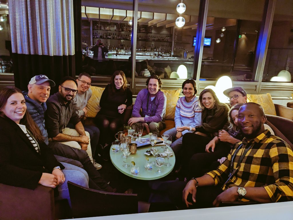 #KSMyeloid23 great to catch up with the crew🦵🦵