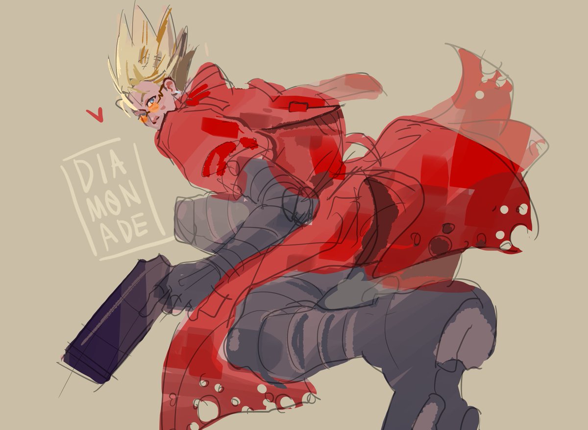 Diam0nade's tweet photo. WIP. 
Not to get anyone's hopes up I just needed to draw anything other than in-betweens. https://t.co/qJ8QQrTsEg