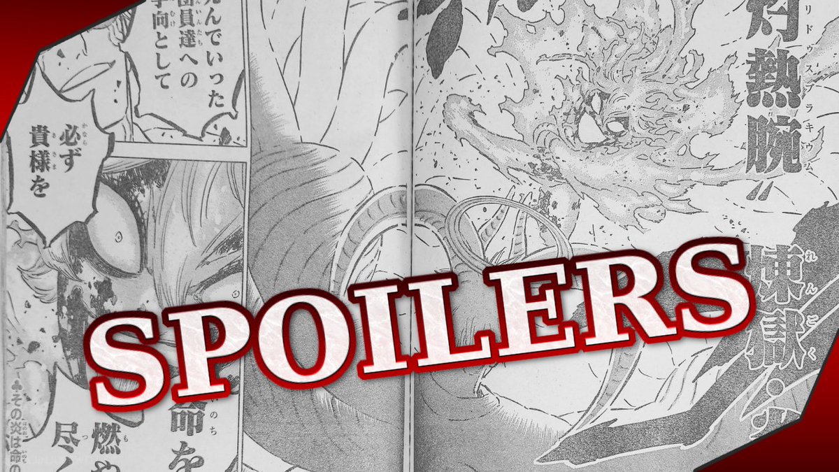 SGSAMII 🍀 on Twitter: "BLACK CLOVER CHAPTER 358 SPOILER LEAKS ...