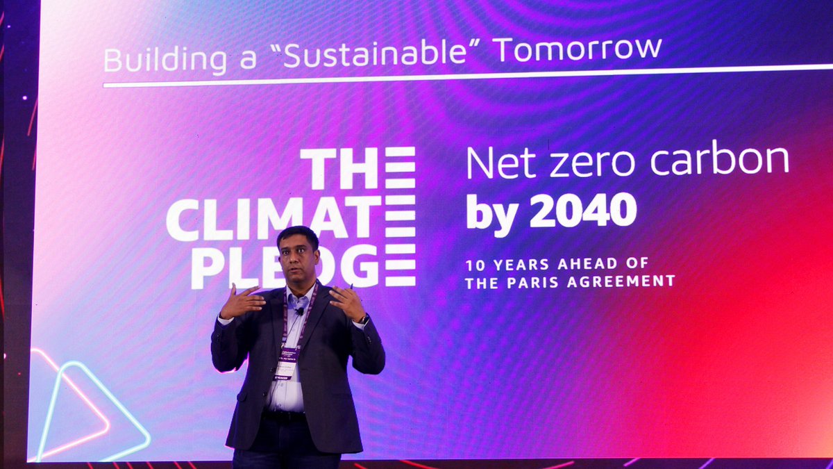 mpconclave's tweet photo. We continue the Marketplace Conclave 2023 with a welcome address by Praveen Sridhar - Head of ISV Business, India and South Asia on Building From India for the World.  Puneet Chandok 

#marketplaceconclave2023 #awsmarketplace #mpconclave https://t.co/RvCfEQuh5R