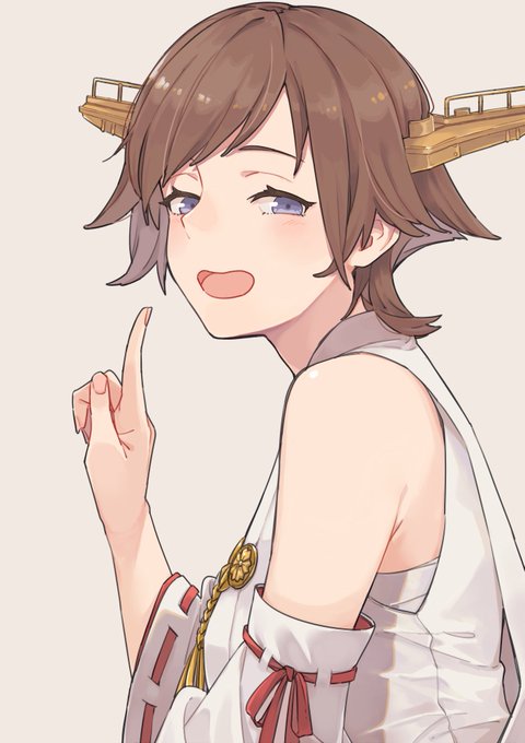 「hiei (kancolle) smile」Fan Art(Latest)