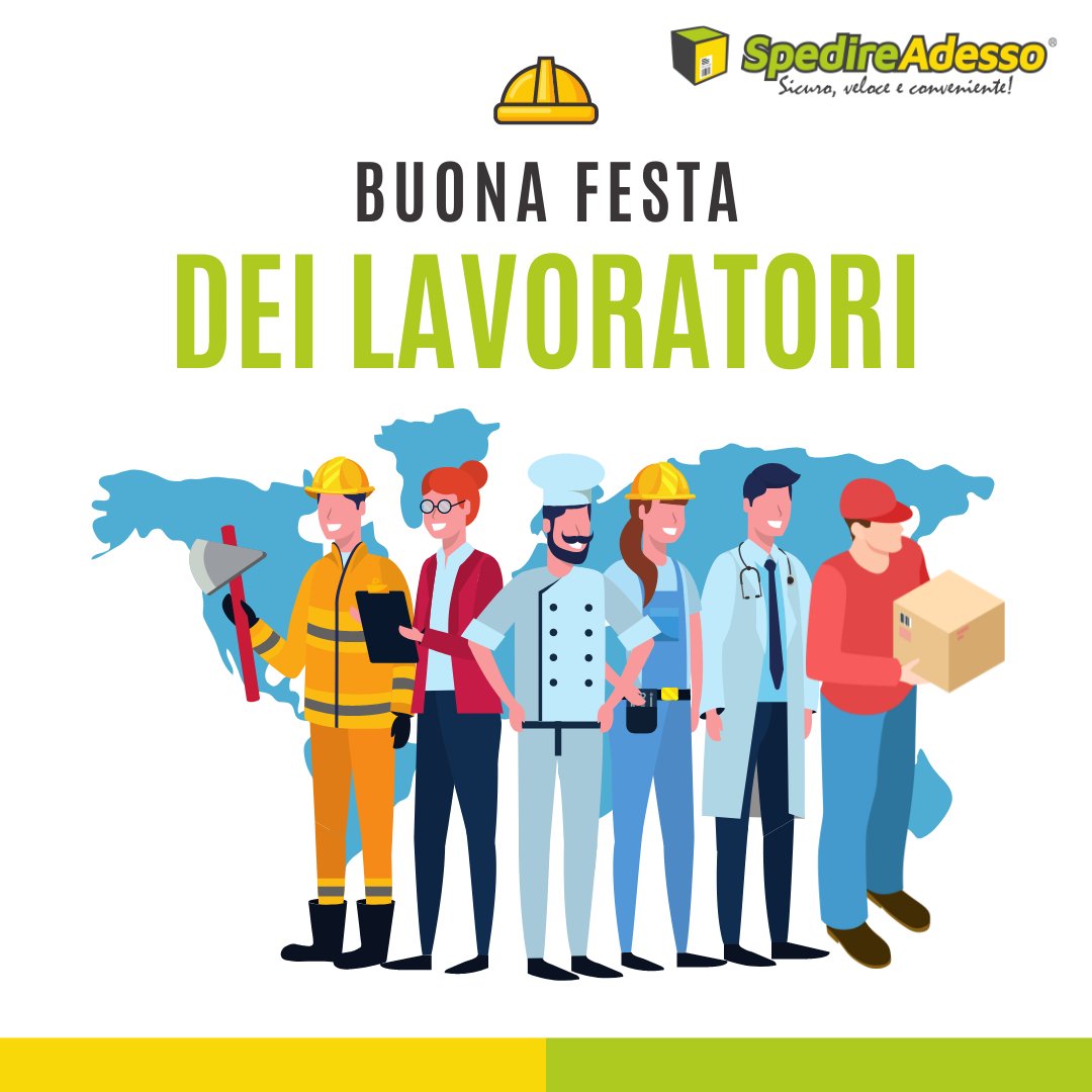 SpedireAdesso's tweet photo. 🎉🛠️ Buon 1° Maggio a tutti i lavoratori! La vostra dedizione e passione rendono il mondo un posto migliore. Celebriamo insieme la #FestaDeiLavoratori! 💪🌍 #1Maggio https://t.co/RwZ6kqtgIf