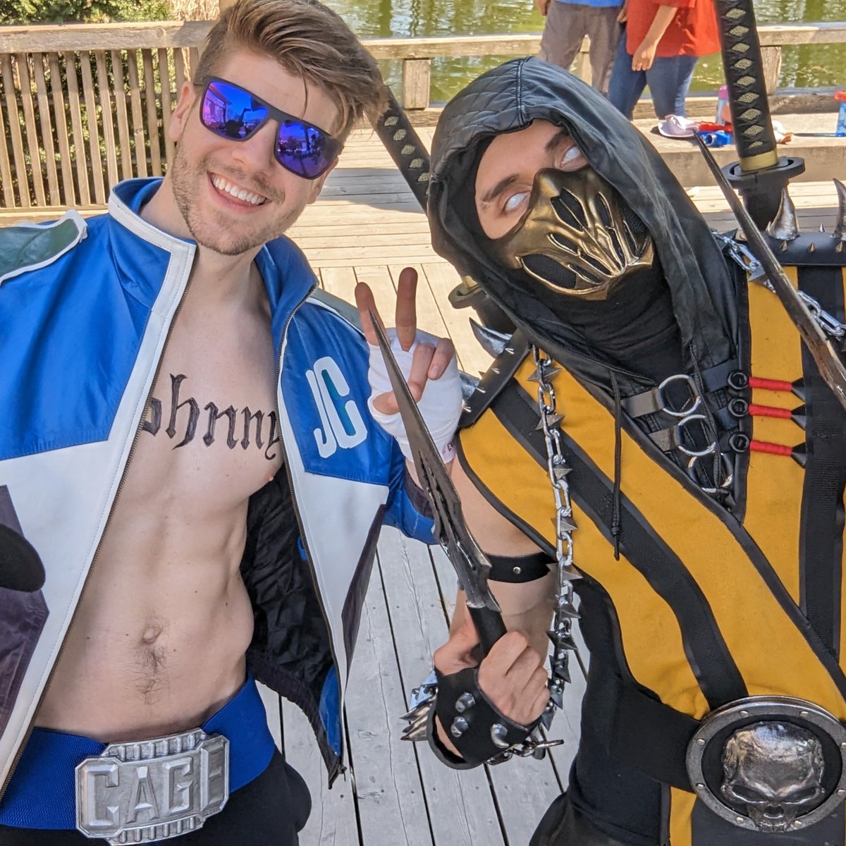 <a href="/noobde/">Ed Boon</a> <a href="/natekweir/">nate.k.weir</a> <a href="/ariaslegacycrea/">Arias Legacy Creations</a> <a href="/warnerbros/">Warner Bros.</a> @wbpictures <a href="/MKMovie/">Mortal Kombat Movie</a>