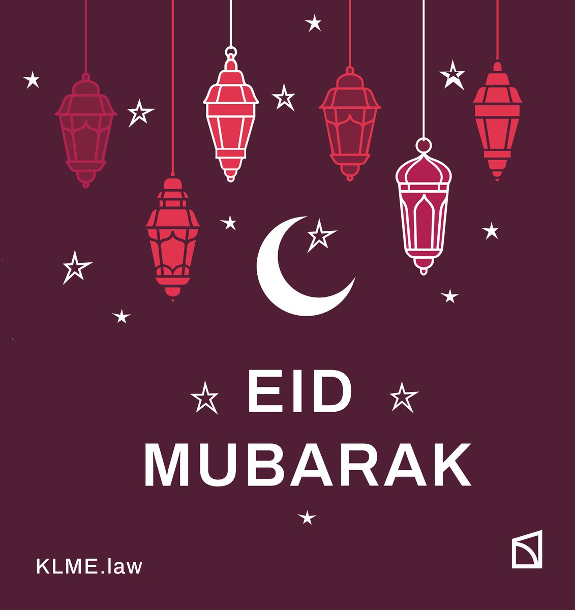 KLME_Law's tweet photo. Eid Mubarak from the KLME family to yours🌙

#Eid2023 #EidMubarak https://t.co/vHXByGcYXp
