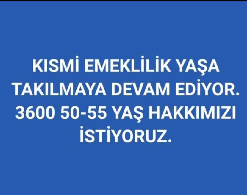 EtemUzun15's tweet photo. KISMİ Emeklilik aynı zamanda bir hukuk savaşıdır.
EYTde 81. maddenin B bendinde yaş kaldırılırken, C bendindeki düzeltilmedi.

KISMİ EMEKLİLİK YAŞa Takıldı!

8.9.99 Öncesi işe girenlerin
Kısmi Emeklilik YAŞ Şartı
yeniden 50-55 olarak düzenlenmelidir https://t.co/gM3xNEsggj