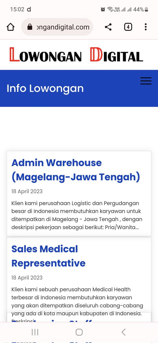 harmitgen's tweet photo. Info lowongan kerja dan kirim lamaran langsung di https://t.co/G3zc4M0izP https://t.co/IRv78MePKs