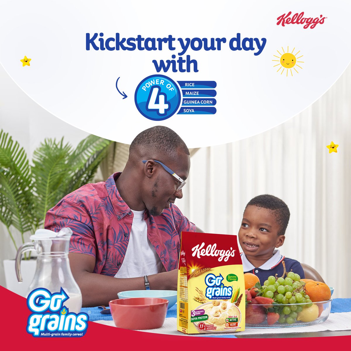 Kellogg's Nigeria on Twitter "Kellogg’s Go Grains is a multigrain
