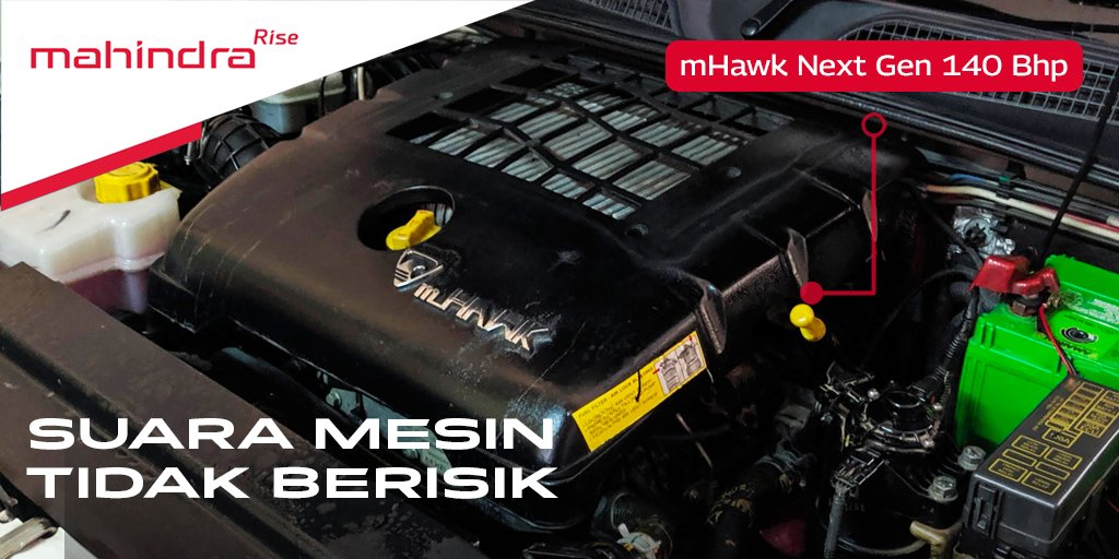 Mahindra_id's tweet photo. #MahindraScorpio dilengkapi oleh tipe mesin diesel modern dengan tipe mHawk 4-cylinder turbo-diesel 2.2 liter.  Tenaganya besar dan efisien operasionalnya. Yang paling penting, suara mesinnya halus dan tidak berisik mengganggu sekitar. https://t.co/Y2djRG2RP4