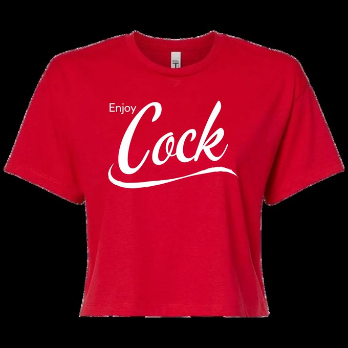 Just printed these Enjoy Cock Croptops last week and have them in the SissyPop Adult Store  $18.69  https://t<a href="/tag/cosplay"class="tags"><span>#cosplay</span></a><a href="/tag/wigs"class="tags"><span>#wigs</span></a><a href="/tag/sissy"class="tags"><span>#sissy</span></a><a href="/tag/trans"class="tags"><span>#trans</span></a><a href="/tag/crossdresser"class="tags"><span>#crossdresser</span></a><a href="/tag/transisbeautiful"class="tags"><span>#transisbeautiful</span></a>