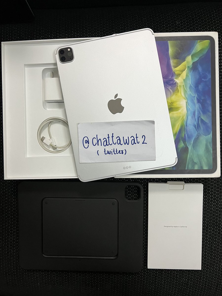 chattawat2's tweet photo. iPad Pro11(2020) Cellular ใส่ซิม 128GB สีเงิน ศูนย์ไทย
ราคา 20500฿
ประกันหมดแล้ว ใช้งานได้ป���ติ
*มีรอยด้านหลังเครื่อง ไม่ส่งผลต่อการใช้*
อุปกรณ์ครบ+ฟิล์มกระจก+แถมเคสMOFT
#ไอแพดมือสอง #ไอแพดเพื่อการศึกษา #ไอแพดมือ2 #ipadมือสอง #iPadเพื่อการศึกษา #ส่งต่อไอแพด #ipadpro2020 #ipadproM1 https://t.co/cdo3ky3kng