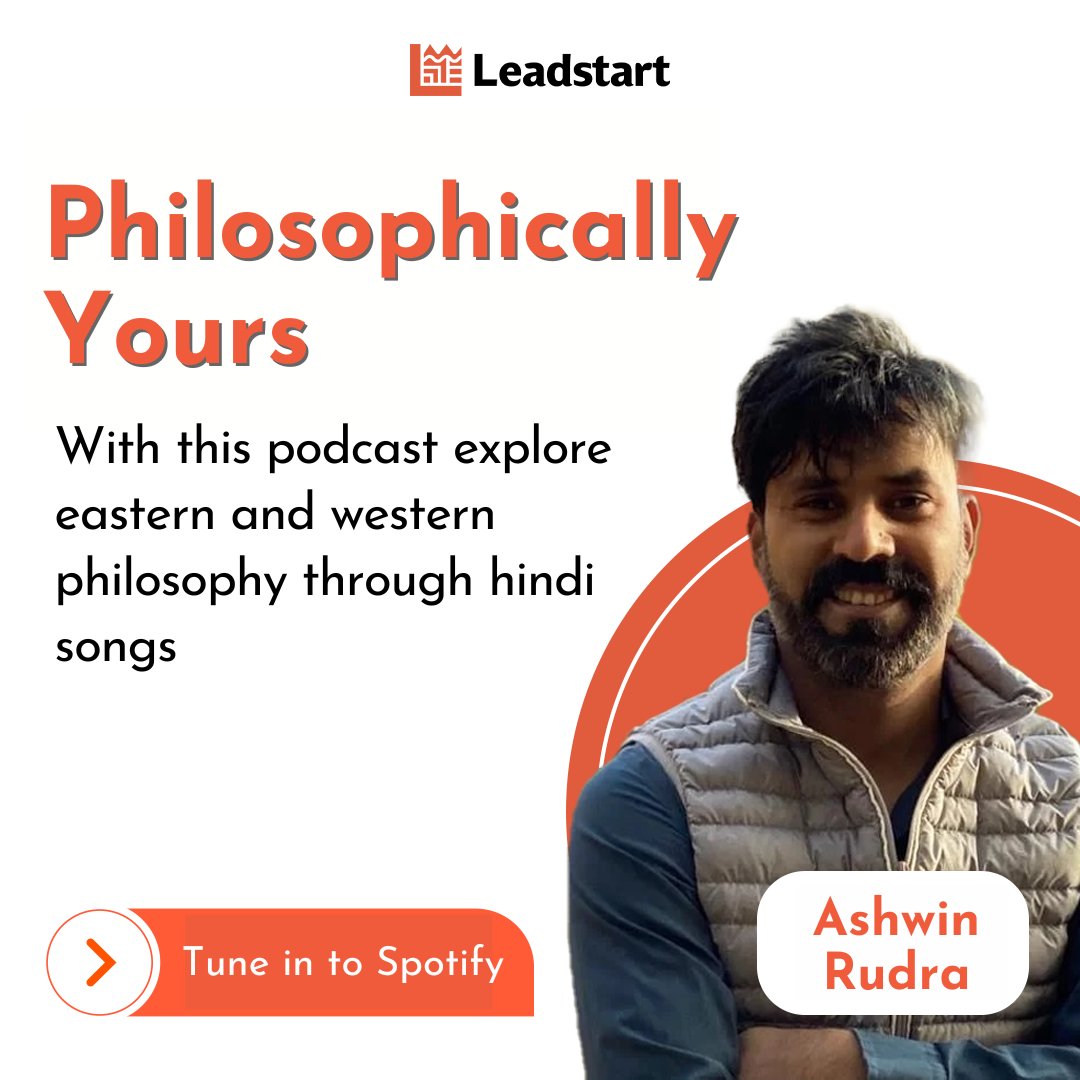 Leadstart_P's tweet photo. Philosophically Yours by Ashwini Rudra is a Hindi podcast about Eastern and Western philosophy, how it started, and what are the opinions of different philosophers and philosophy schools, explore these questions with Hindi songs.
#leadstart #leadstartbooks #bookrecommendation https://t.co/2szHGtIvTL