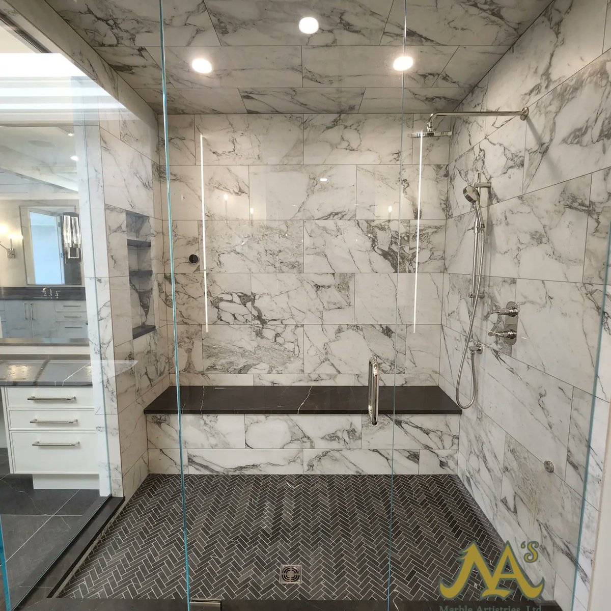 info_marble's tweet photo. Beautiful Master Bathroom full of Marble! https://t.co/vGblnNAsqm