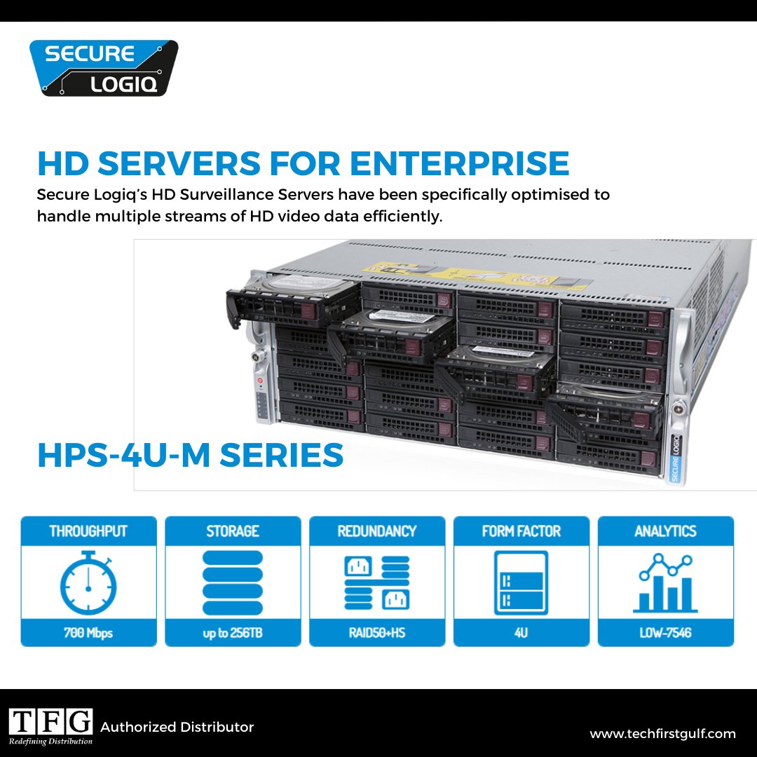 tech_fz's tweet image. @SecureLogiq | HD SERVERS FOR ENTERPRISE - HPS -4U-M SERIES

Learn more here: zurl.co/RQdS 

For more enquiries, please write to us @
Email: sales@techfirstgulf.com
Contact us: (+971) 045 570 450

#SecureLogiq #hdservers #SecurityServers #tfg #techfirstgulf