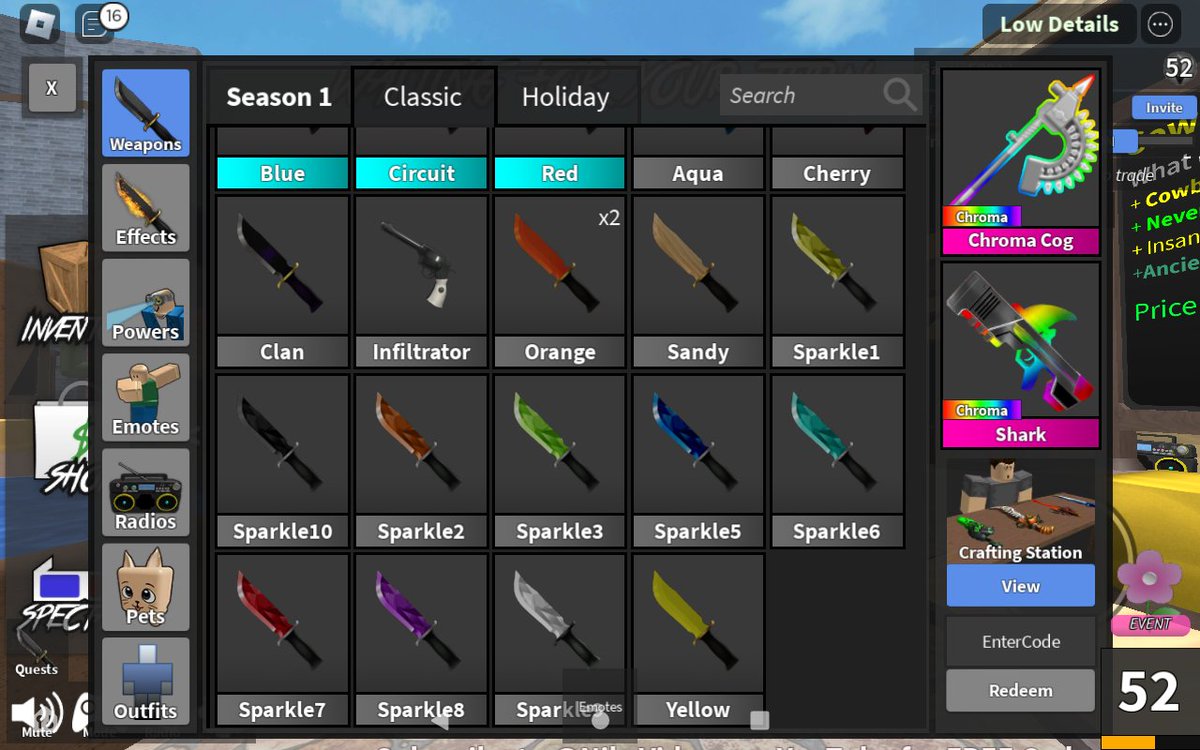 funpiggy31's tweet photo. SAY I'M LUCKY IN MM2 https://t.co/sYhc0kqLrT