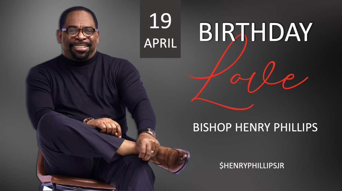 BishopHPJ's tweet photo. It's My Birthday!!! https://t.co/CHI7l3Ob0F