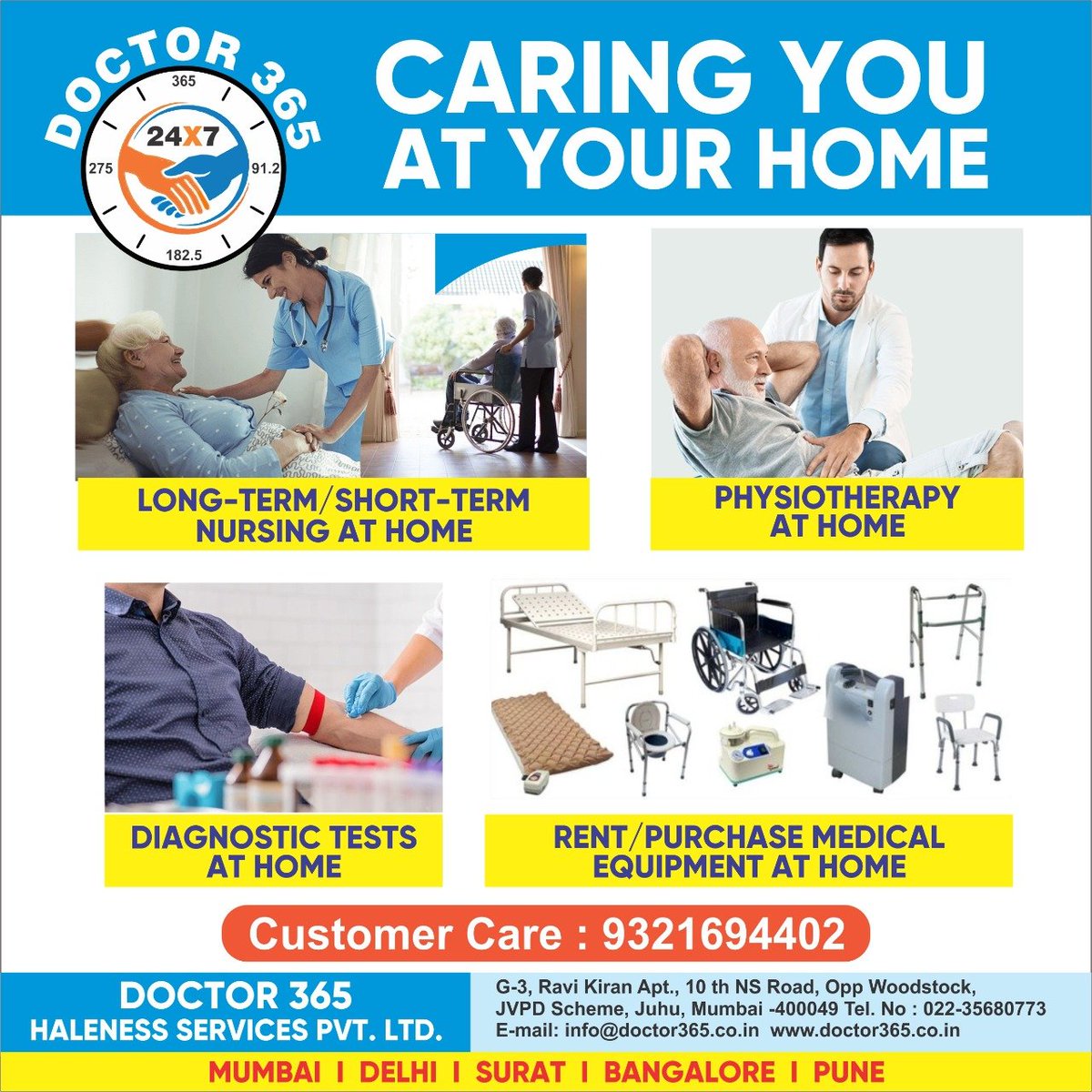 Caring You At Your Home

#medicalequipmentsupplier #medicalequipment #medicalequipmentstore #medicalathome #medicalservice #medicalequipments #hospital #motorizedbed #motorizedbeds #motorizedbedframe #doctor365 #rkhiv #drdharmendrakumar