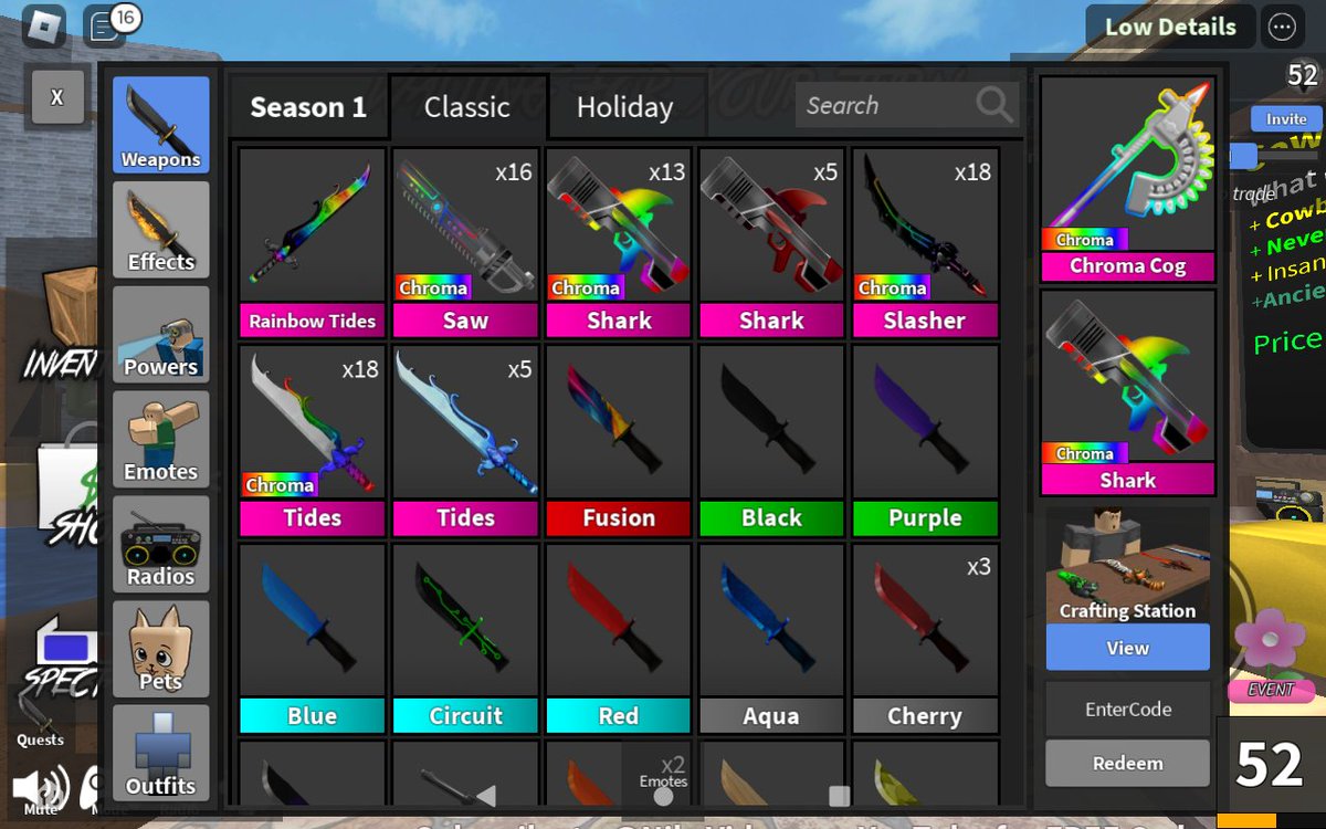 funpiggy31's tweet photo. THIS IS MY MM2 ACCOUNT!? https://t.co/oNBbT40Rfj