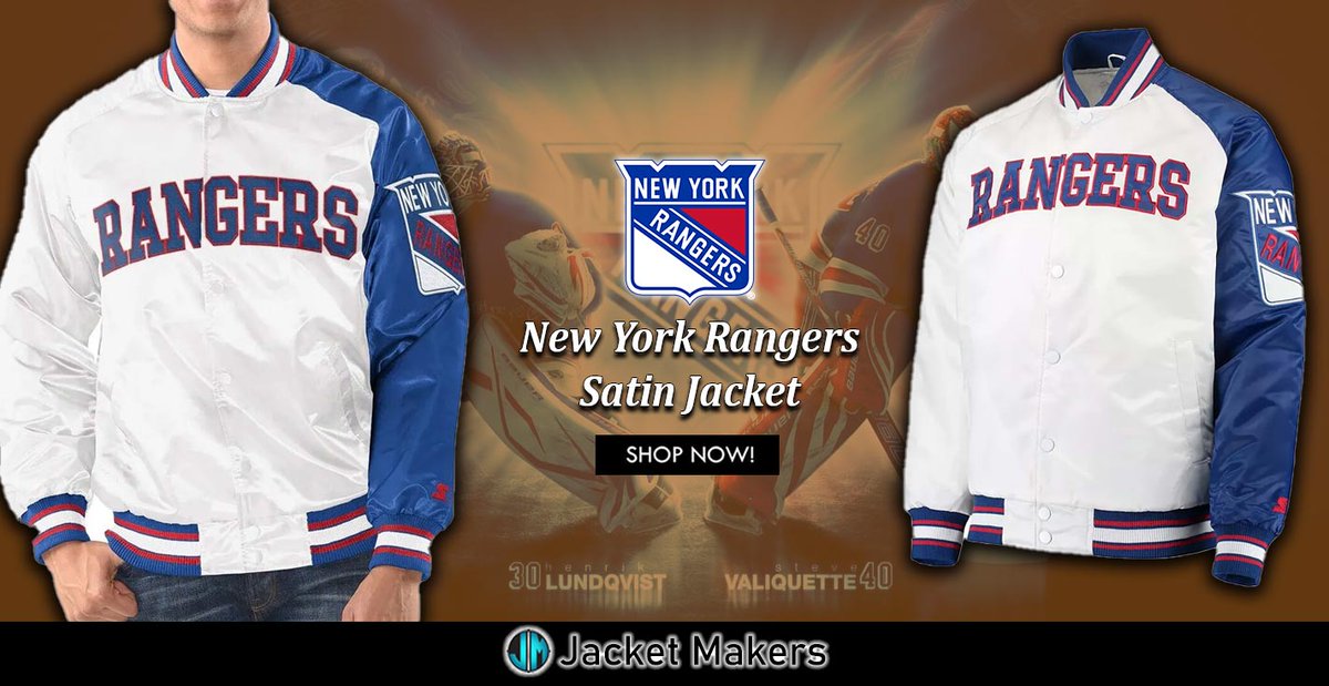 #Starter #NewYorkRangers Varsity Blue/White Jacket.
--------------------
<Click on Link Shop Now> jacketmakers.com/product/nhl-ne…
#Men #women #OOTD #style #fashion #outfit #jacket #costume #cosplay #gifts #NHL #BroadwayBlueShirts #NoQuitInNY #NYRangers #newarrivals #sale #offers #shopnow