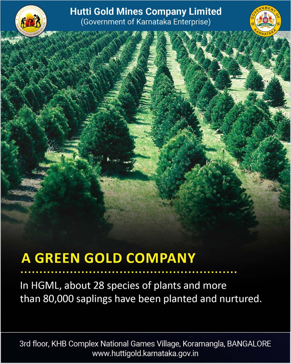 HattiGold's tweet photo. yes, 28 species of plants and more than 80,000 saplings have been planted and nurtured to maintain a greener environment.

@sanjay124 https://t.co/dr6maRK3A5
