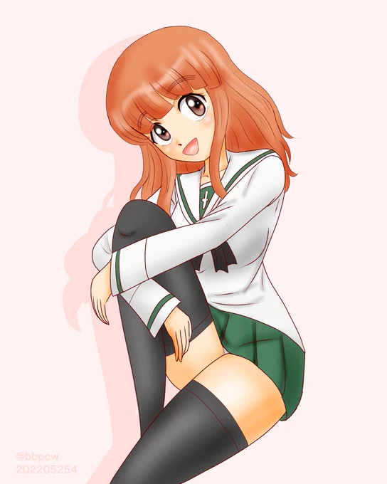 さおりん微妙にみえてますw#これを見た人はぱんつを見せているキャラクターのイラストを貼れ 