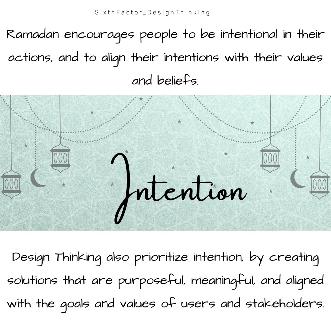 SF_DesignThink's tweet image. Intention-driven design for solutions that truly matter. Let’s crafting solutions that align with values and beliefs.
#sixthfactor #marketresearchconsultancy #designthinking #designmanagement #designsprint   #designthinkingphases #design #designuae #Ramadan #creativty #intention