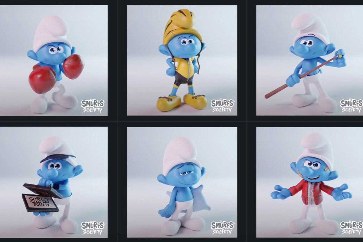 FlashTweet's tweet image. 7️⃣ [EXPLORER] 
Au tour des Schtroumpfs d’émettre leur collection de #NFT presse-citron.net/les-schtroumpf… v/ @pressecitron 

⚡️Les jetons sont lancés par les créateurs d’#Overblog et leur design a été fait par le DA de #DaftPunk

#Web3 #Crypto  
#FlashTweet