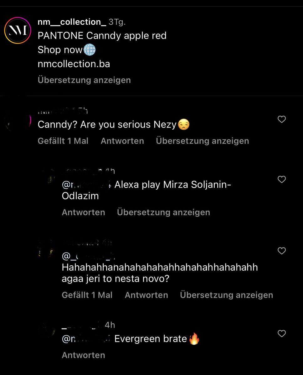 svijeca1990's tweet photo. #caosvima #nmcollection HAHAHAH sreca pa je sold out #neziraofficial #neziramuhovic https://t.co/lt18wki5ad