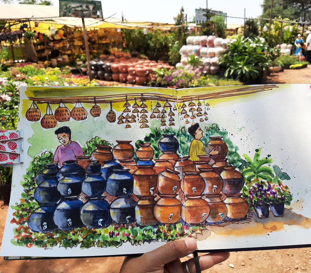 priya_kdas's tweet photo. Pottery, one of the earliest human inventions, is still a part of daily life in India.
#purplesoulart #mainbharathoon #AmritMahotsav #OurCultureOurPride #IndianCulture #G20India #G20Culture @MinOfCultureGoI @AmritMahotsav @narendramodi https://t.co/hrysUtfxvj