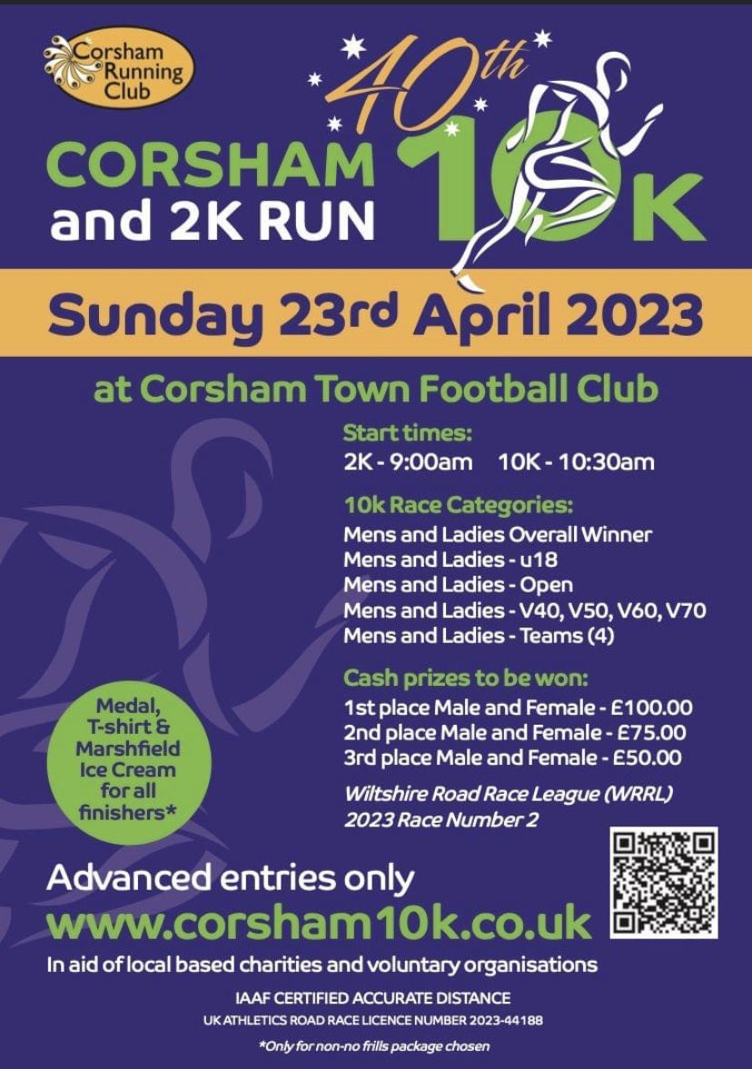 corsham10k's tweet photo. Just over 24hours until entries close. 40 places left! Don’t miss out! #wrrl #corsham #wiltshire #running #10k https://t.co/ITlzWmb7NZ