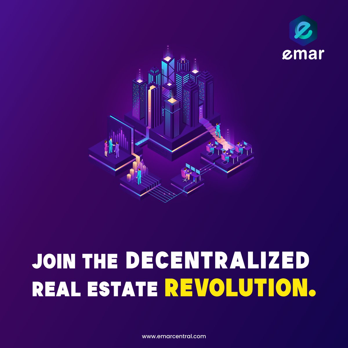 emarcoin's tweet photo. Become a part of the decentralized real estate revolution.

#realestate #decentralized #crypto #emarcentral #realestateinvesting https://t.co/WX4L5QaShz