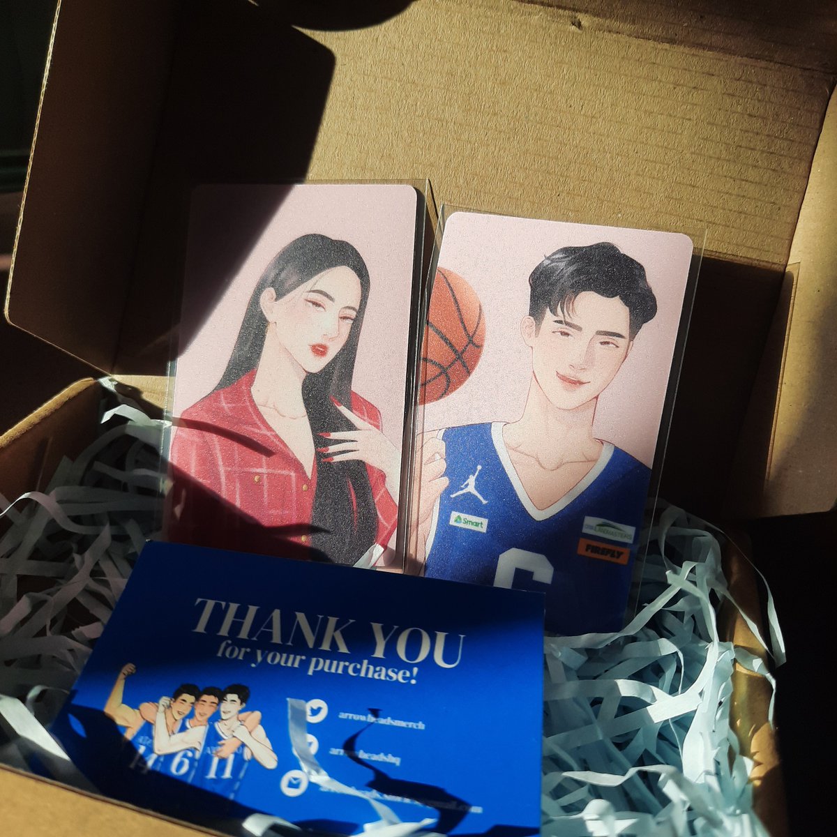ivanjamesgoyape's tweet photo. late post but here are my hoops merch from @arrowheadsmerch thank youu pi! kay @gailserratos and @gilmaryape din, salamat sa pagiveaway! 🥰💗
#HoopsSeries #BlueDaisiesWP #SixKissesWP #OurTimeWP #arrowheadswp #AJmails https://t.co/iAMJ1MySFK