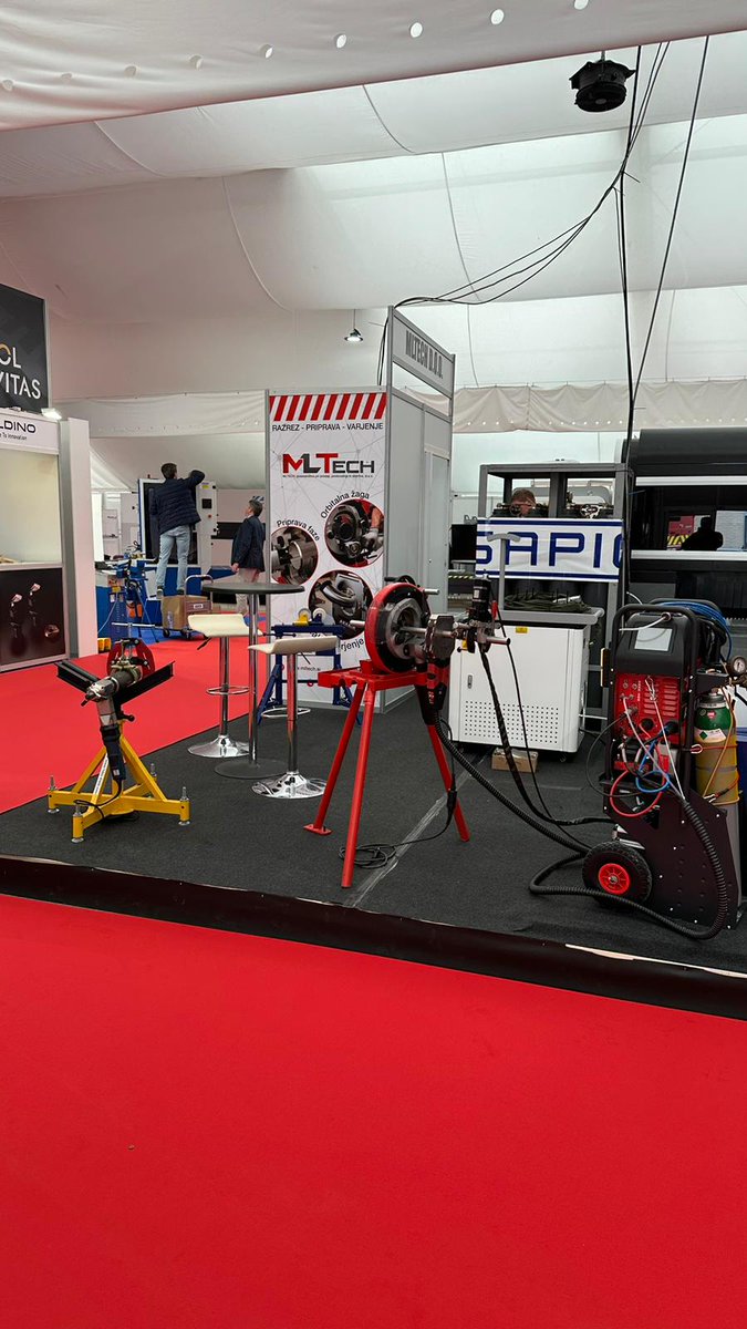 axxair's tweet image. We are at International Industry Fair in Slovenia 🇸🇮
With our partner MLTech at booth 25, Hall M📍
Come and see our @axxair cutting machines.
Find all our next exhibitions here: hubs.ly/Q01LR_BQ0
#internationalindustryfair #sfegroup #mltech