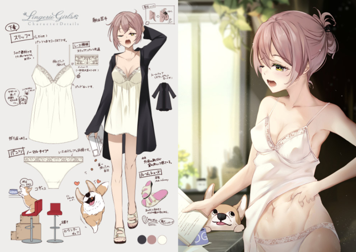 suihi_oe's tweet photo. 春の新刊「Lingerie Girls -Jasmin-」予約開始しました。
下着姿の女の子たちを詰め込んだオリジナル本になります。
楽しんで頂けたら嬉しいです。

めろんさん：https://t.co/RvZCBNhjbz
とらさん：https://t.co/4Z4Ao2ODA5 https://t.co/CZMkEUlohU