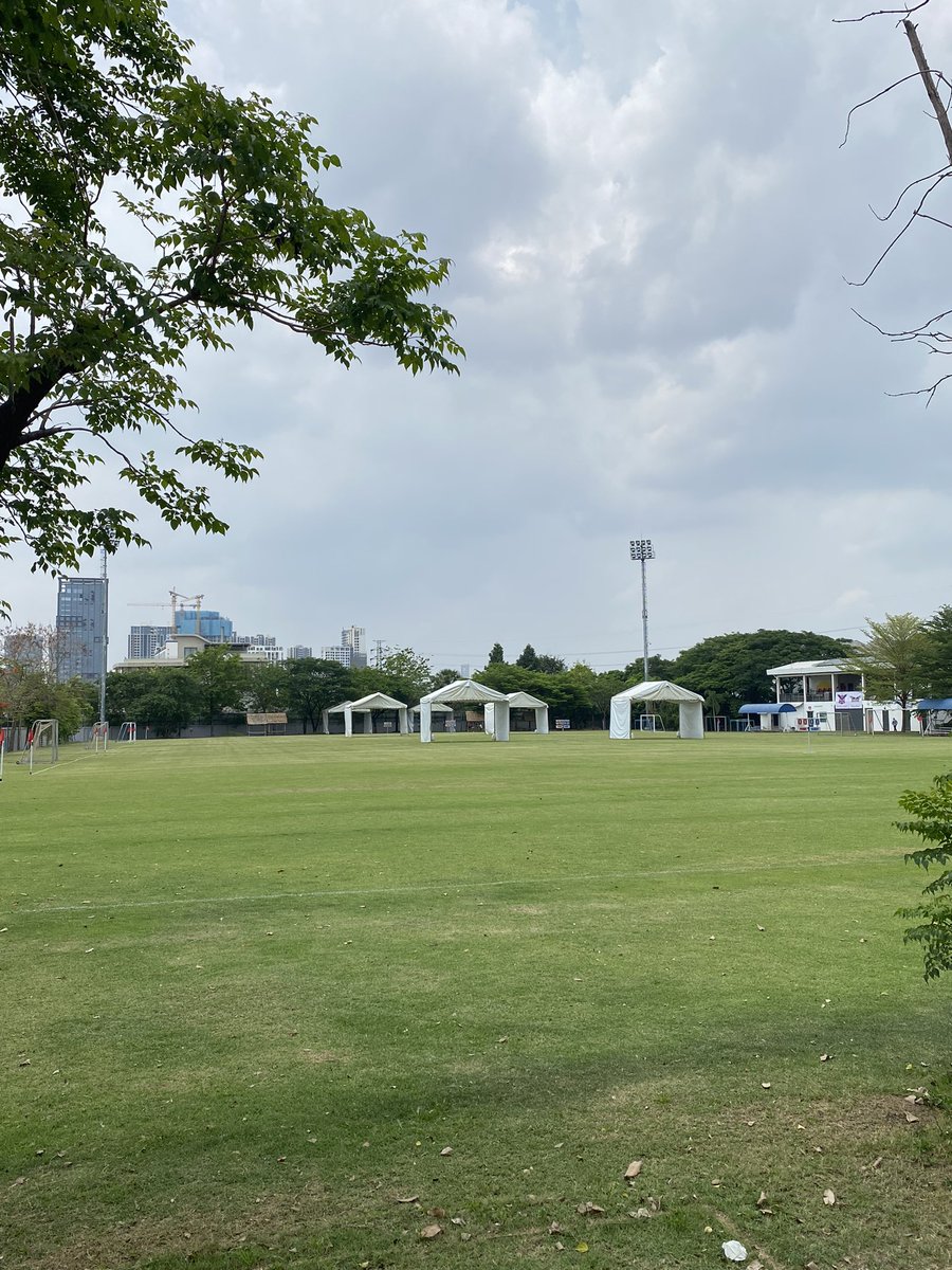 LHole81's tweet photo. I’m so excited to see the MRISA schools competing @ISPPCambodia tomorrow and Friday in Senior Football.
Our grounds team and Athletics Director have done an amazing job preparing for this.
Let’s go Falcons!
#schoolsport #edasia https://t.co/ktfmfySXRu