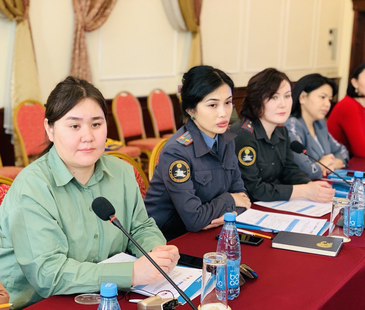 v_brazhko's tweet photo. 🇺🇳🇰🇬 General Prosecutor’s Office, Ministry of Internal Affairs 🇰🇬🇰🇬🇰🇬, @UNODC jointly w/ the Democratic Processes Research Center have assessed the basic services for women subjected to violence, w/ results presented at the rt w/ @StateINL support. 

@MittalAshita @RakishevaJypa https://t.co/k4jbYDUfoB