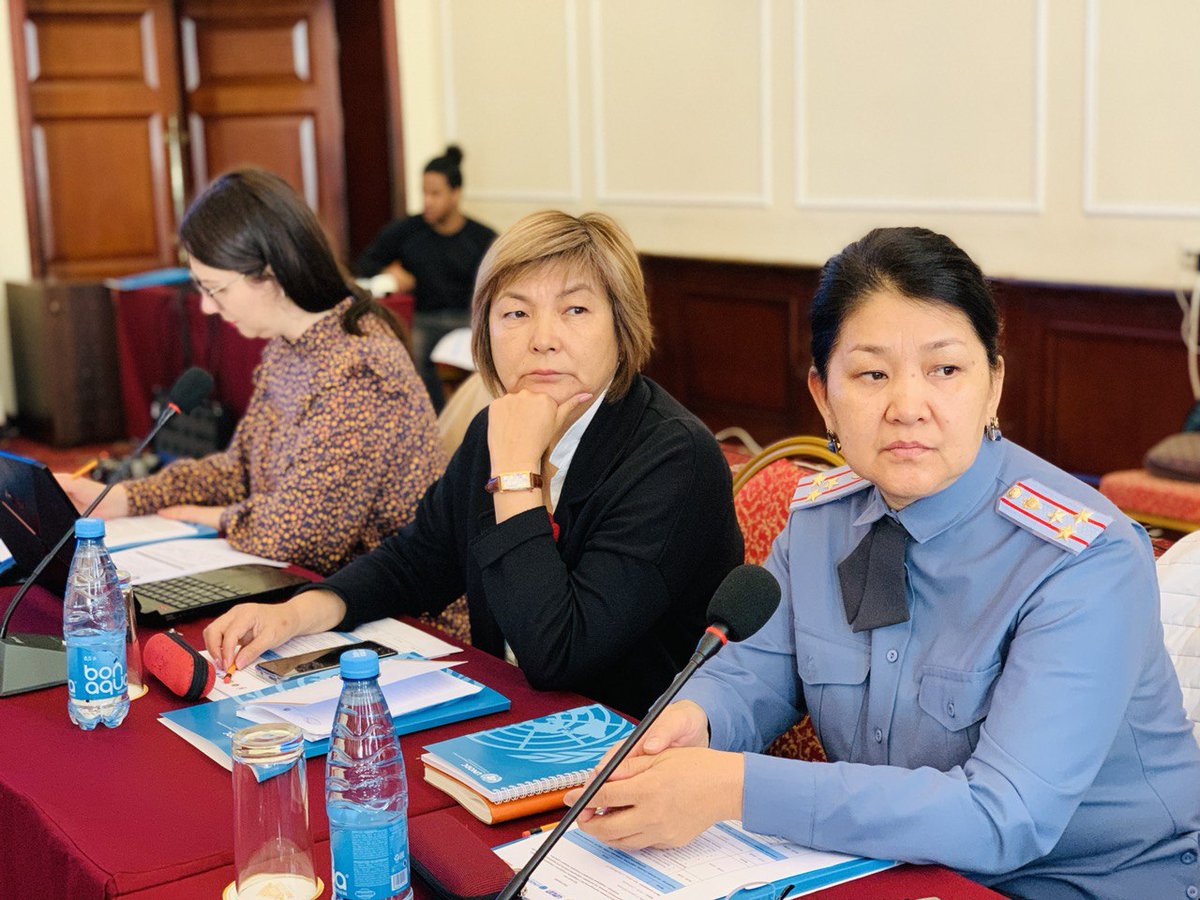 v_brazhko's tweet photo. 🇺🇳🇰🇬 General Prosecutor’s Office, Ministry of Internal Affairs 🇰🇬🇰🇬🇰🇬, @UNODC jointly w/ the Democratic Processes Research Center have assessed the basic services for women subjected to violence, w/ results presented at the rt w/ @StateINL support. 

@MittalAshita @RakishevaJypa https://t.co/k4jbYDUfoB