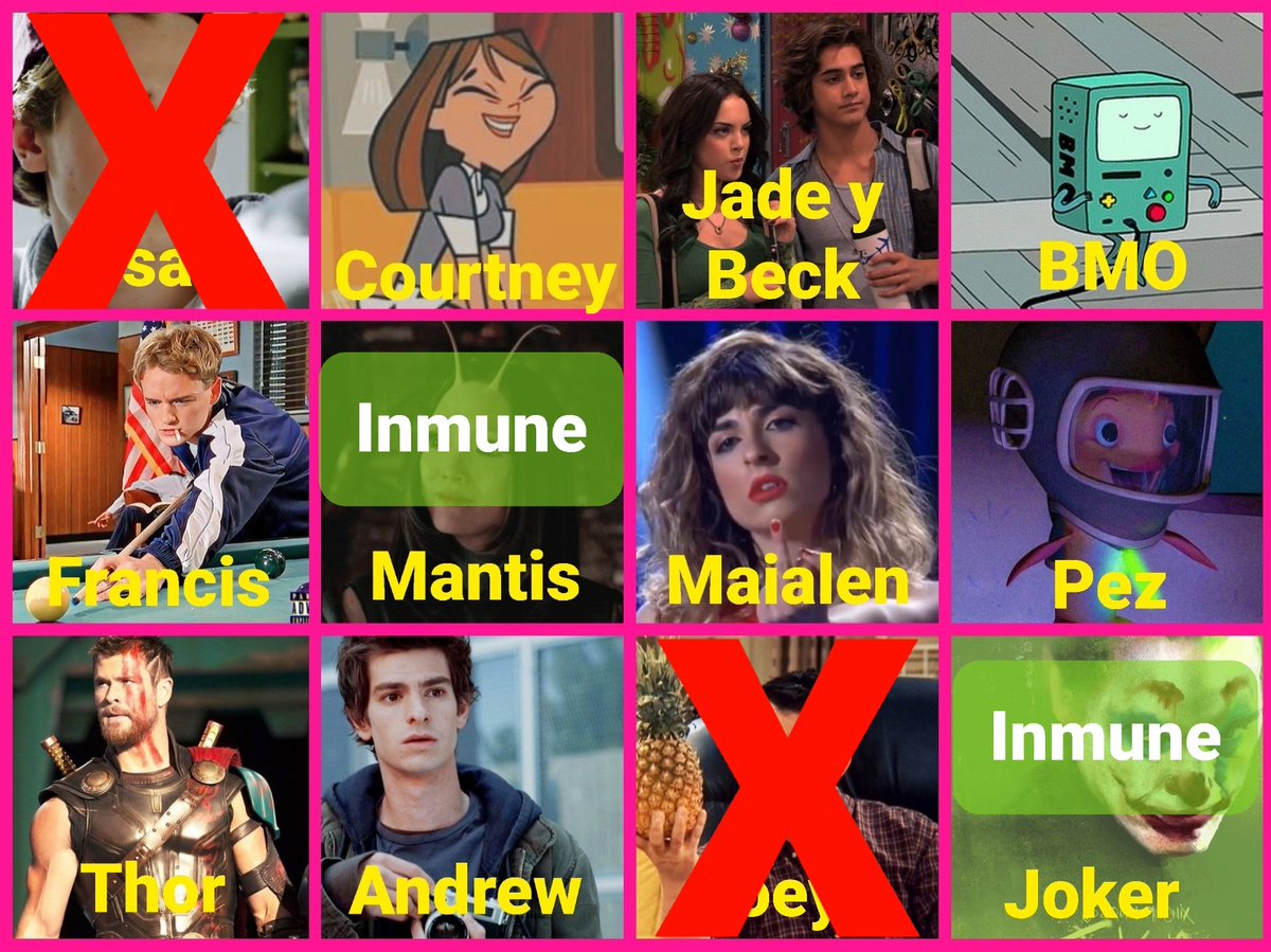 LizethSimus's tweet photo. Gala 7 #SimuRandom
Nomina usando la plantilla de abajo:
⭐Favorito:
♥Me gusta:
💔No me gusta:
❌Nominado:
Los 2 mejor valorados serán inmunes
Los 3 peor valorados serán nominados
Tiempo: Indefinido https://t.co/LptGFgu1zs