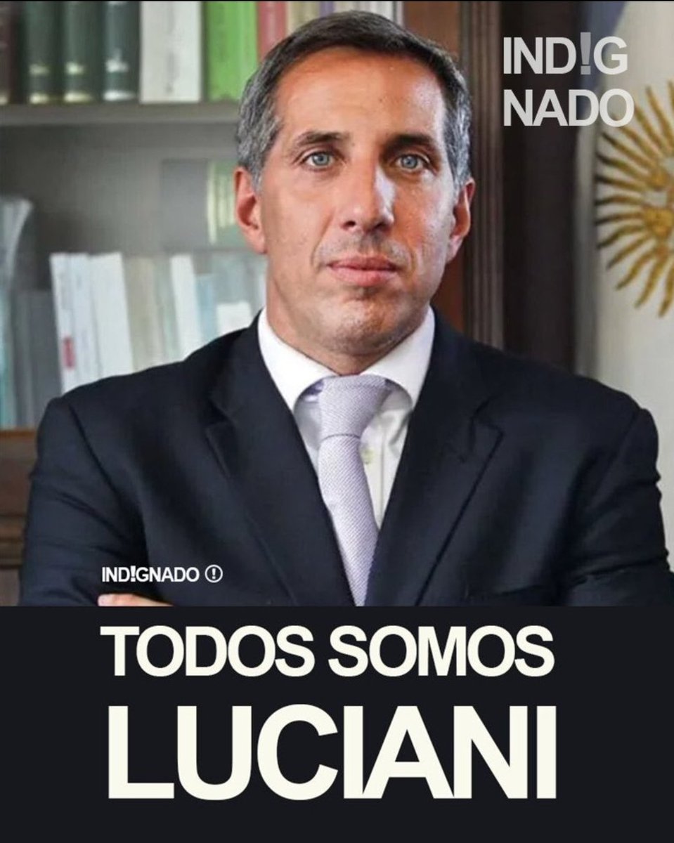 LosHalcones2023's tweet image. Apoyamos al fiscal Luciani.

#TodosSomosLuciani