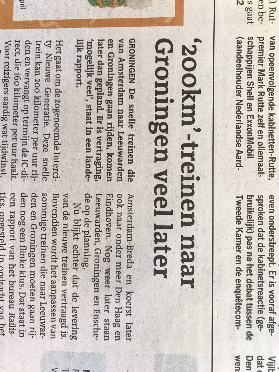 Tja, 100 km gaat ook veel sneller…