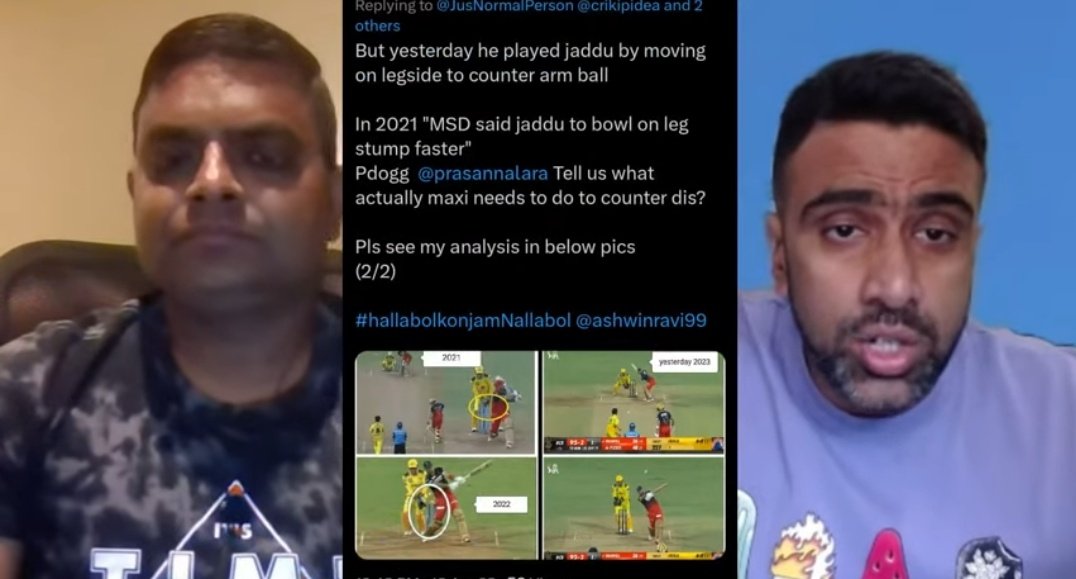 JusNormalPerson's tweet photo. Got appreciation from the legend @ashwinravi99 na and pdogg @prasannalara ..
This made my day yesterday, I was so happy .
Thanks guys @crikipidea https://t.co/bOmTLhHonO